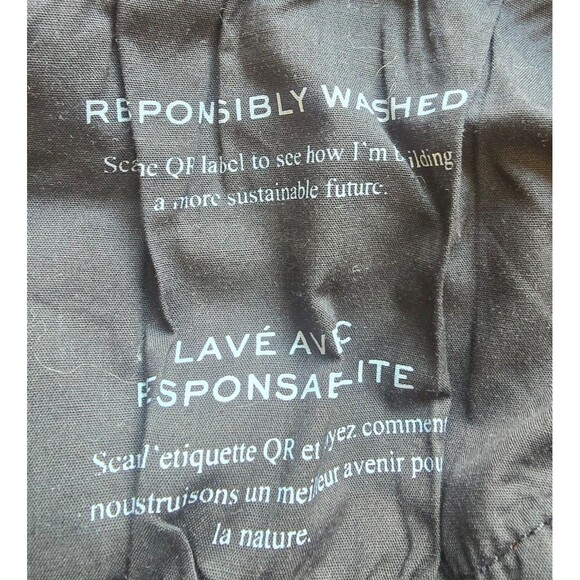 FRAME darker blue denim Le Crop Mini Boot jeans women's size 33 - Picture 11 of 12